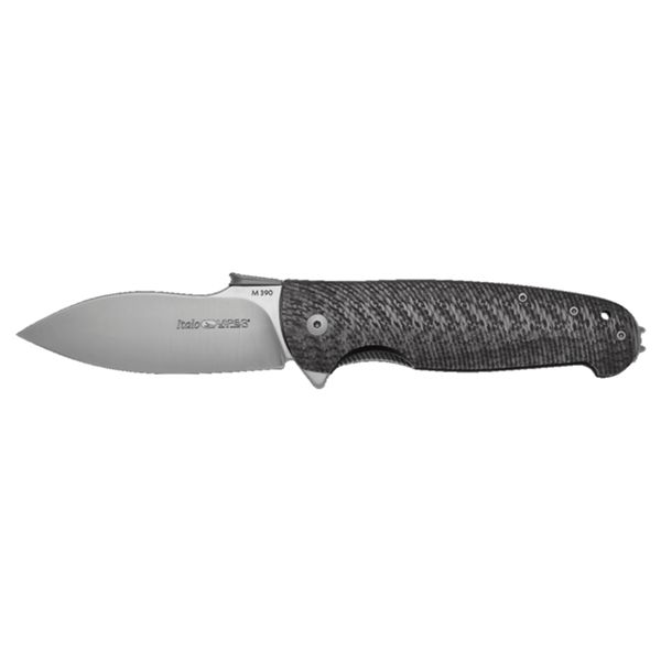 VIPER, ITALO, FOLD. KNIFE, M390 BOHLER SATIN bld, CARBON FIBER hdl, FRAME LOCK SPACER, BEARING SYSTE M/CLIP