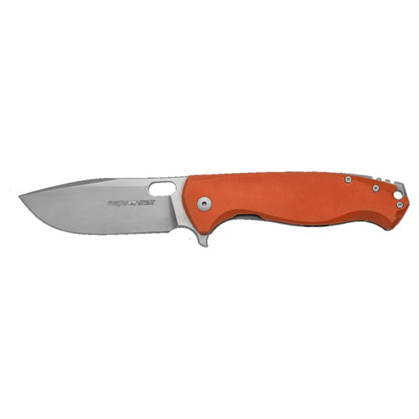 VIPER, FORTIS, FOLD. KNIFE, M390 BOHLER SW bld, ORANGE G10 hdl, TITANIUM SPACER, BEARING SYSTEM/CLIP