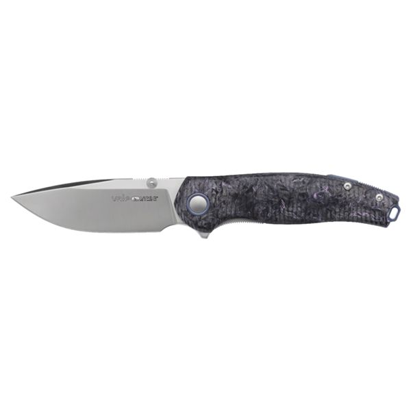 VIPER, VALE, CPM MagnaCut Satin bld, Double nested Liner, Purple Dark Matter carbon fiber / Titanium hdl, Bearings/ Titanium clip