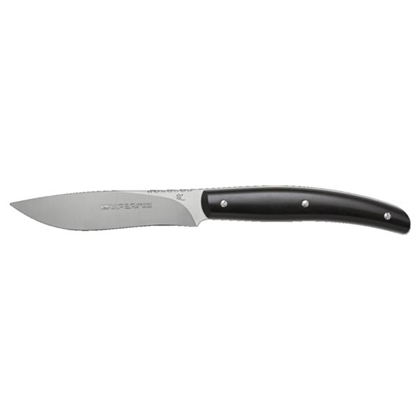 VIPER, COSTATA CLIP POINT, STEAK KNIFE, NITRO B/440A bld, ZIRICOTE WOOD hdl, 2 PIECES GIFT BOX