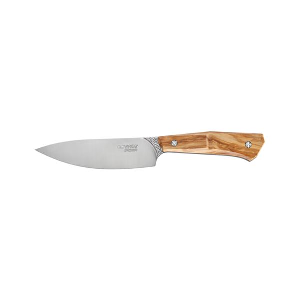 VIPER, SAKURA SERIES, CARVING KNIFE, BUDERUS NITRO B bld, OLIVE WOOD hdl, GIFT BOX