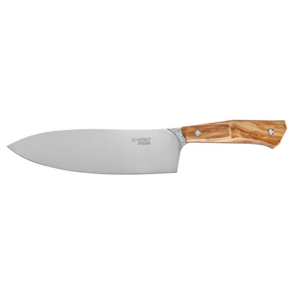 VIPER, SAKURA SERIES, CHEF KNIFE, BUDERUS NITRO B bld, OLIVE WOOD hdl, GIFT BOX