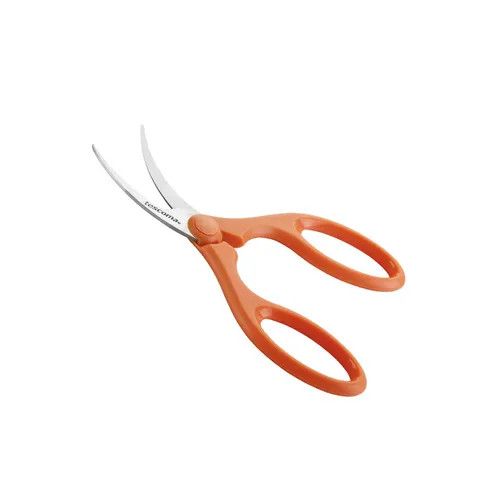 SHRIMP SCISSORS PLASTIC ORANGE hdl, PRESTO SEAFOOD